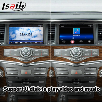 Draadloze Carplay Android Auto Interface voor 2011-2017 Nissan Patrol Y62