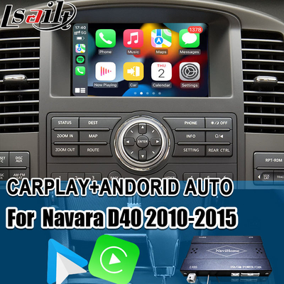 OEM-integratie draadloze Apple CarPlay-interface voor Navara D40 Nissan Pathfinder R51 2010-2016 Android Auto,Plug and Play, Mirror Link