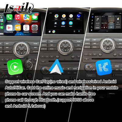 Lsailt OEM Integratie Android Multimedia Video Interface voor Pathfinder R51 Nissan Navara D40 CarPlay&Android Auto Retrofit