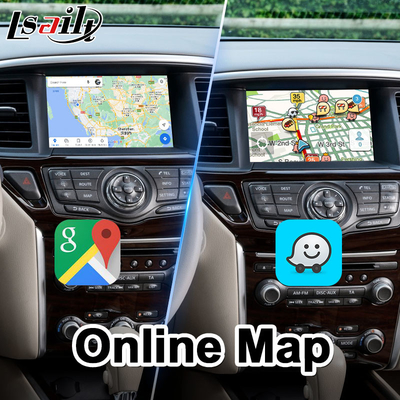 Lsailt Android-video-interface voor Nissan Pathfinder R52 met draadloze Carplay Android Auto
