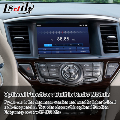 Lsailt Android-video-interface voor Nissan Pathfinder R52 met draadloze Carplay Android Auto