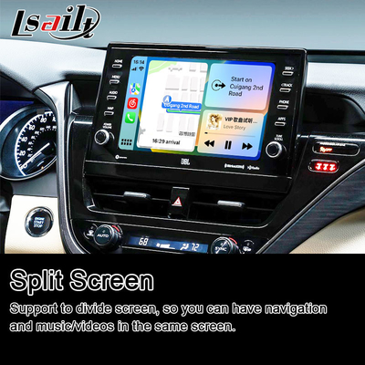Lsailt 8G Wireless CarPlay Android Infotainment Module voor Toyota Camry TOUCH3 2018-2021 Sienna Ondersteuning YouTube, NetFlix, 360 camera's