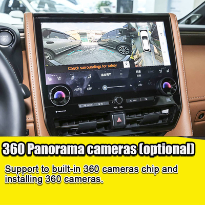 Android 13 Android Multimedia Interface voor Toyota Alphard 40 Series 2023-2024 Harrier, Vellfire Ondersteuning YouTube, NetFlix, Google Play, 360 Panorama Camera's