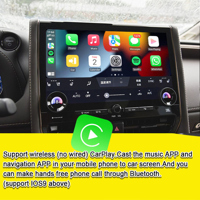 Android 13 Android Multimedia Interface voor Toyota Alphard 40 Series 2023-2024 Harrier, Vellfire Ondersteuning YouTube, NetFlix, Google Play, 360 Panorama Camera's