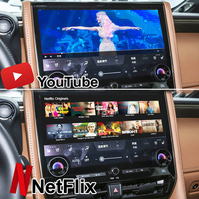 Android 13 Android Multimedia Interface voor Toyota Alphard 40 Series 2023-2024 Harrier, Vellfire Ondersteuning YouTube, NetFlix, Google Play, 360 Panorama Camera's