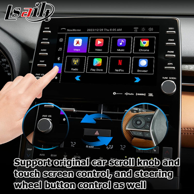 8 auto carplay video de interface videointerface van duimandroid voor aanraking 3 van Toyota avalon het heden van 2018