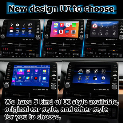 8 auto carplay video de interface videointerface van duimandroid voor aanraking 3 van Toyota avalon het heden van 2018