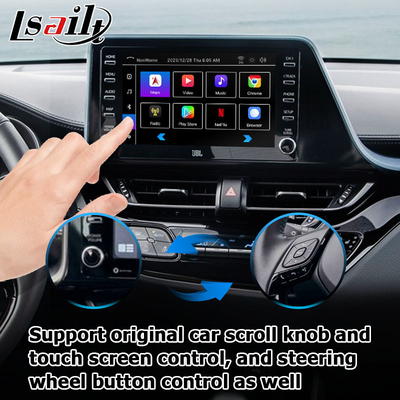 Toyota C-HR CHR Android 13 multimedia-interface met draadloze Android auto carplay