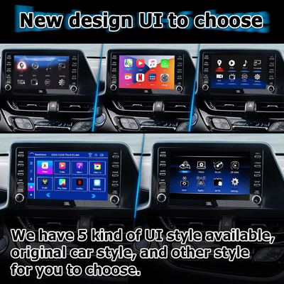 Toyota C-HR CHR Android 13 multimedia-interface met draadloze Android auto carplay