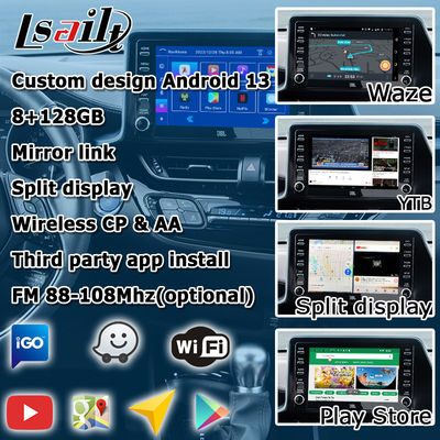 Toyota C-HR CHR Android 13 multimedia interface met Android auto carplay