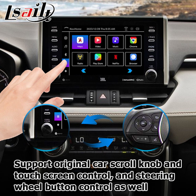 8+128GB Android 13 Carplay Android-interface Voor Toyoat RAV4 2019 To Present Touch N Go 3