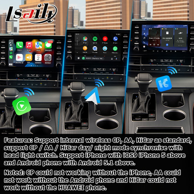 Auto Multimedia Video Interface Android auto carplay interface Voor TOYOTA Sienna