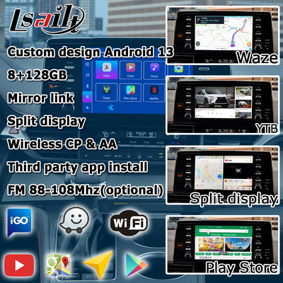 Auto Multimedia Video Interface Android auto carplay interface Voor TOYOTA Sienna