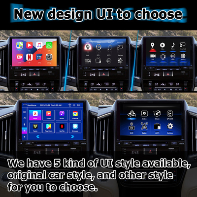 Android 13 video-interface voor Toyota Land Cruiser LC200 GXR met achteruitkijk WiFi carplay android auto