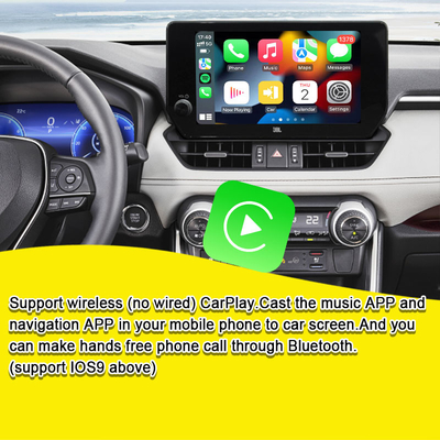 Android 13 Android Infotainment Interface voor Toyota RAV-4 2023-Crown, Alphard, Harrier OEM Scherm Upgrade met Android Multimedia Systeem, YouTube