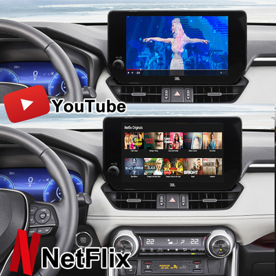 Android 13 Android Infotainment Interface voor Toyota RAV-4 2023-Crown, Alphard, Harrier OEM Scherm Upgrade met Android Multimedia Systeem, YouTube