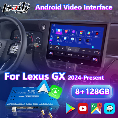 Lsailt Android Carplay Multimedia Video Interface voor 2024-Huidige Lexus GX GX550