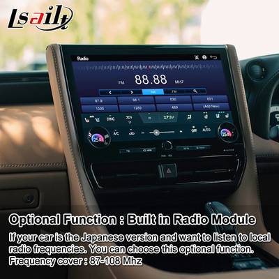 Lsailt Android Carplay Multimedia Video Interface voor 2023-Huidige Toyota Alphard Vellfire 40 Series