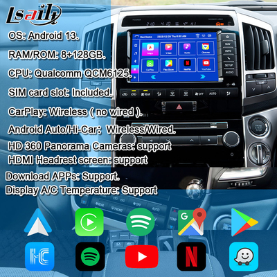 OEM Android Upgrade Module voor Land Cruiser 2013-2021 Draadloze CarPlay Kit Integratie YouTube, Google Map, Android Auto