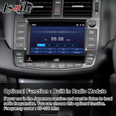 Lsailt Android Multimedia Video Interface voor 2008-2012 Toyota Crown S200 GWS204 GRS204 URS204 UZS207 Athlete Majesta