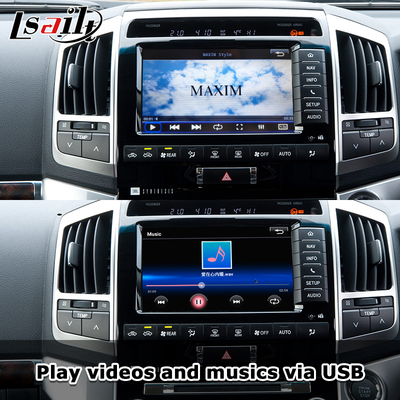 Plug and Play Apple CarPlay-interface voor Land Cruiser 200 2013-2021 Multi-taal, 360-camera, ondersteunde achterste camera