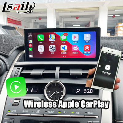 Lexus Android-scherm voor Lexus NX200T NX300H 2015-2017 10,25 inch IPS HD-scherm Android 13 Wireless CarPlay, Android Auto