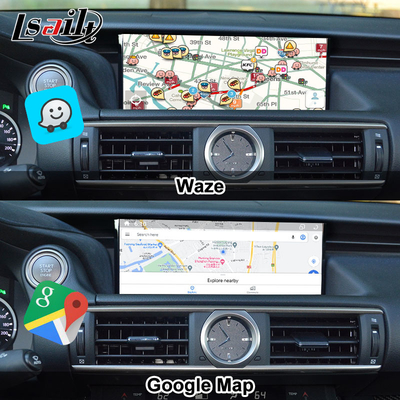 Lexus Android Scherm Android 13 Multimedia Display 8 Core Qulcomm voor LEXUS IS200T IS300H IS350 Ondersteuning Joystick Control, YouTube, Google Play, CarPlay