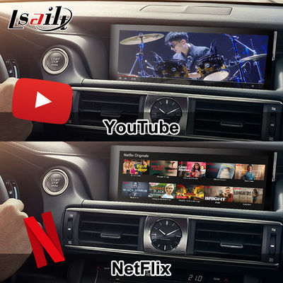 Android 13 Android Scherm 10,25 inch Multimedia Display voor Lexus IS200T IS300H 2015-2020 WIFI, HDMI, Bluetooth, Draadloze CarPlay