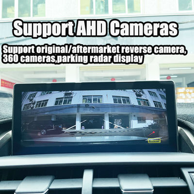 Lexus Android Scherm 8-Core Qualcomm Multimedia Display voor LEXUS NX200T NX300H 2014-2021 Ondersteuning Joystick Draaiknop Bediening, YouTube, Google Play, CarPlay