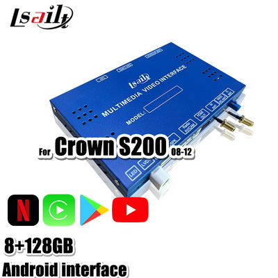 Android 13 Multimedia Interface voor Toyota Crown S200 URS206 2008-2012 Model Android Upgrade Module Inclusief YouTube, NetFlix, Google Map