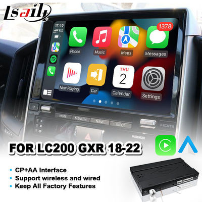 De Navigatiedoos van 4+64GB GXR GPS, de Interface van Android Carplay voor Toyota Land Cruiser LC200 gx-r