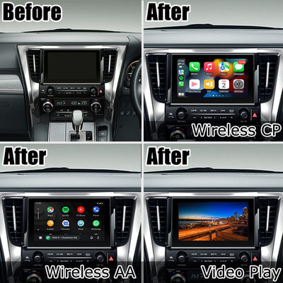 Toyota Alphard Vellfire AH30 serie pure OEM stijl Carplay android auto box 2015-2022 model