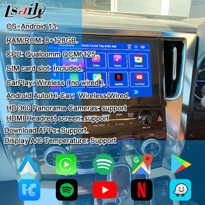 Van de Interfaceaudi A4L A5 Q5 van de Aotomobilenavigatie Videointerfacesysteem Van verschillende media