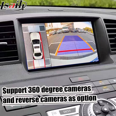 Lsailt 8 inch CarPlay-scherm voor Nissan Fuga (Y50) Infiniti 350GT 2005-2008 Android Auto, spiegelbeeld, HD Touch Display