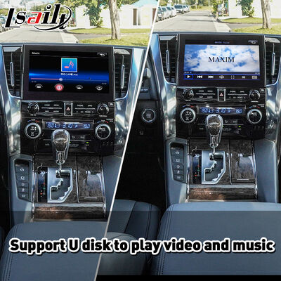 Lsailt Wireless Android Auto Carplay Interface voor 2019 -2023 Toyota Alphard Vellfire JBL High Version
