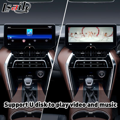 Lsailt Wireless Android Auto Carplay Interface voor 2020-Huidige Toyota Harrier Venza Support Radio Module