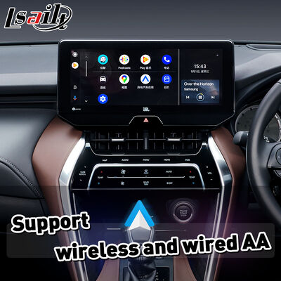 Lsailt Wireless Android Auto Carplay Interface voor 2020-Huidige Toyota Harrier Venza Support Radio Module