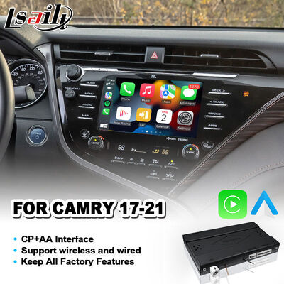 Lsailt Draadloze Android Auto Carplay Interface voor 2017-2021 Toyota Camry