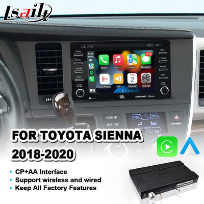Lsailt Draadloze Android Auto Carplay Interface voor 2018-2020 Toyota Sienna