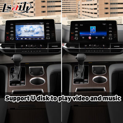Lsailt Wireless Android Auto Carplay Interface voor 2021-Huidige Toyota Sienna LE XLE XSE