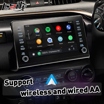 Lsailt Draadloze Android Auto Carplay Interface voor 2019-Huidige Toyota Hilux