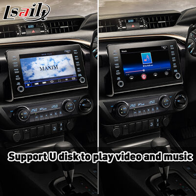Lsailt Draadloze Android Auto Carplay Interface voor 2019-Huidige Toyota Hilux