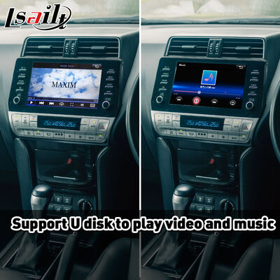 Lsailt Draadloze Android Auto Carplay Interface voor 2020-Heden Toyota Land Cruiser Prado 150