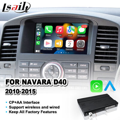 Lsailt Wireless Android Auto Carplay Interface voor 2010-2015 Nissan Navara D40