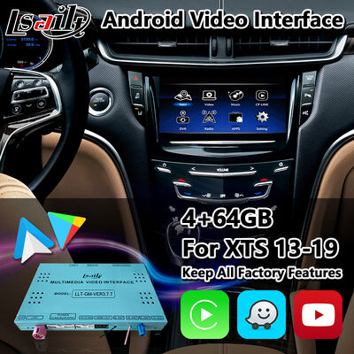 Lsailt Android Multimedia Video Interface voor 2013-2019 Cadillac XTS CUE-systeem met Carplay