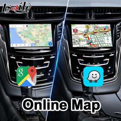 Lsailt Android GPS Navigatie Video Interface voor 2013-2019 Cadillac CTS CUE Systeem met Carplay