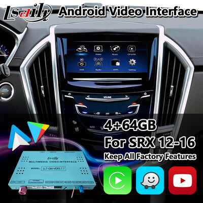 Lsailt Android Multimedia Video Interface voor 2012-2016 Cadillac SRX CUE-systeem met Carplay
