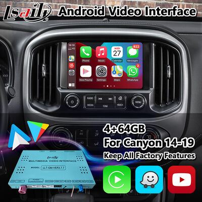 Lsailt Android Carplay video-interface voor 2015-2020 GMC Canyon Intellilink Systeem