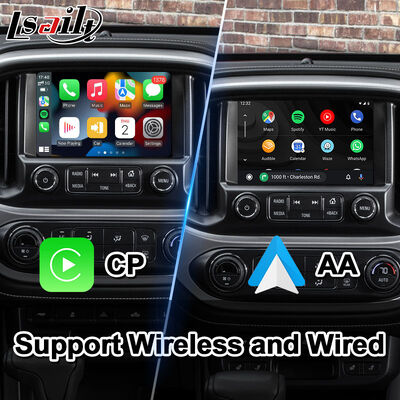 Lsailt Android Multimedia Video Interface voor 2015-2020 GMC Canyon Intellilink Systeem met Carplay