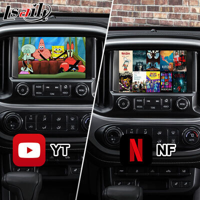 Lsailt Android Multimedia Video Interface voor 2015-2020 GMC Canyon Intellilink Systeem met Carplay